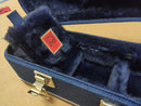 Case Cavaco Azul Costurado com Pelúcia Azul Marinho