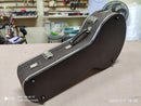 Case Bandolim Marrom Linho Café com Pelúcia Marrom Café