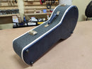 Case Banjo Azul Costurado com Pelúcia Caramelo