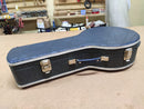 Case Banjo Azul Costurado com Pelúcia Caramelo