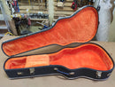 Case Violão Takamine 6 Cordas Azul 3D com Pelúcia Laranja