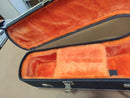 Case Violão Takamine 6 Cordas Azul 3D com Pelúcia Laranja