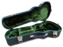 Case Cavaco Bi-Color Preto 3D com Pelúcia Verde Escura