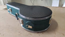 Case Banjo Bi-Color Preto 3D com Pelúcia Verde Escuro