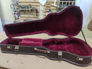Case Violão 6 modelo Takamine Marrom Claro com Pelúcia Vinho