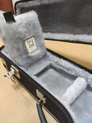 Case de Banjo Preto Honda com Pelúcia Prata