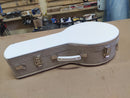 Case de Banjo Bi-Color Branco com Pelúcia Azul