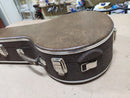 Case Banjo Marrom Liso Envelhecido com Pelúcia Marrom
