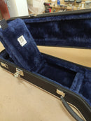Case Violão 6 e 7 cordas Preto Honda com Pelúcia Azul Marinho