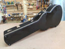 Case Violão 6 e 7 cordas Preto Honda com Pelúcia Azul Marinho