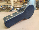 Case Banjo Azul Costurado com Pelúcia Caramelo