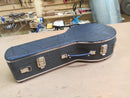 Case Banjo Azul Costurado com Pelúcia Caramelo