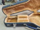 Case Banjo Azul Costurado com Pelúcia Caramelo