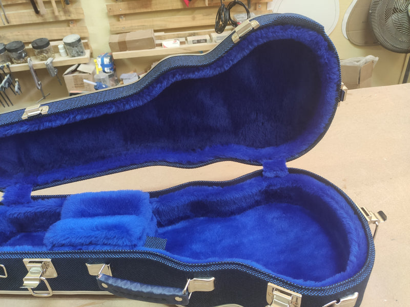 Case Cavaco Azul 3D com Pelúcia Azul