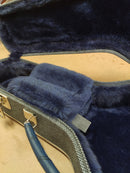 Case Banjo Azul Costurado com Pelúcia Azul Marinho