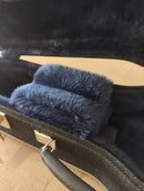 Case Cavaco Preto Honda com Pelúcia Azul Marinho