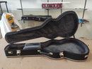 Case Violão 6 e 7 Cordas Preto Honda com Pelúcia Cinza Chumbo