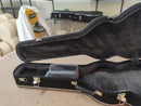 Case Violão 6 e 7 Cordas Preto Honda com Pelúcia Cinza Chumbo