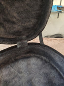 Case Violão 6 e 7 Cordas Preto Honda com Pelúcia Cinza Chumbo