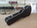 Case Violão 6 e 7 Cordas Preto Honda com Pelúcia Cinza Chumbo
