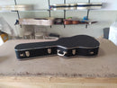 Case Violão 6 modelo Takamine Preto Honda com Pelúcia Roxa