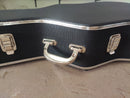 Case Violão 6 modelo Takamine Preto Honda com Pelúcia Roxa