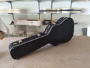 Case Violão 6 modelo Takamine Preto Honda com Pelúcia Roxa