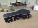 Case Banjo Azul Linho com Pelúcia Azul