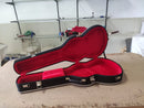 Case Violão 6 e 7 cordas Preto Honda com Pelúcia Vermelha