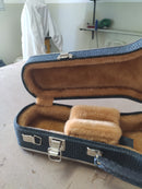 Case Cavaco Cinza 3D com Pelúcia Caramelo