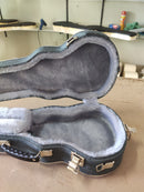 Case de Cavaco Bi-Color Preto 3D com Pelúcia Prata